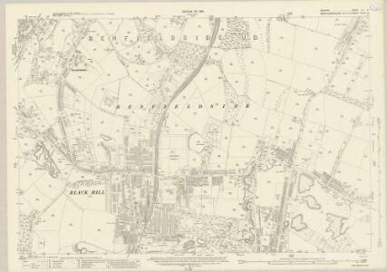 Durham XI.10 (includes: Consett; Shotley Low Quarter) - 25 Inch Map