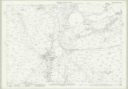 Cornwall XXVIII.6 (includes: Linkinhorne; St Cleer) - 25 Inch Map