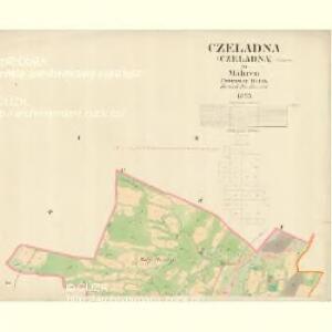 Czeladna - m0363-1-001 - Kaiserpflichtexemplar der Landkarten des stabilen Katasters