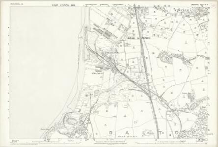 Lancashire XV.8 (includes: Dalton In Furness; Millom) - 25 Inch Map