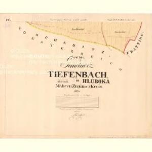 Tiefenbach - m0718-1-004 - Kaiserpflichtexemplar der Landkarten des stabilen Katasters