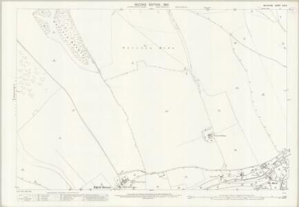 Wiltshire LXX.6 (includes: Broad Chalke; Ebbesbourne Wake) - 25 Inch Map