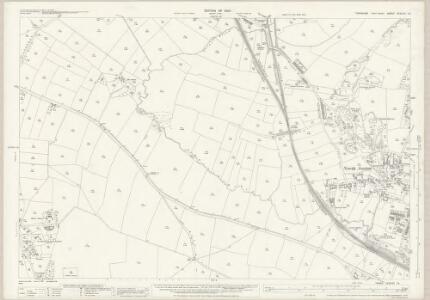 Yorkshire CCXCVI.14 (includes: Dinnington; North And South Anston; Todwick) - 25 Inch Map