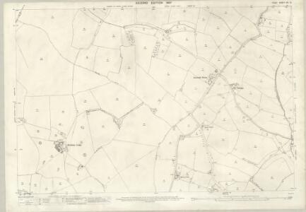 Essex (1st Ed/Rev 1862-96) XIV.10 (includes: Chickney; Debden; Henham) - 25 Inch Map