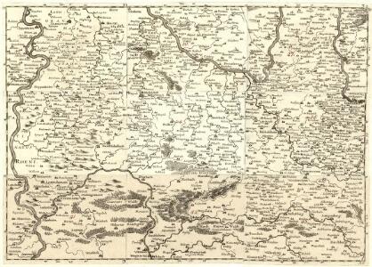 S.R.Imp. Circuli Franconici Geographica Delineatio Francken-Land mit Seinen Gräntzen