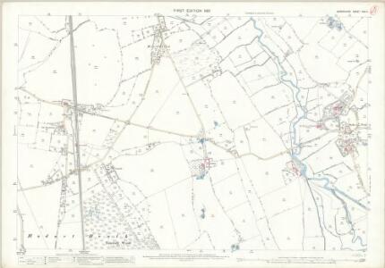 Shropshire XXII.4 (includes: Hodnet; Stoke Upon Tern) - 25 Inch Map