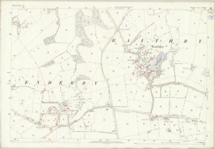 Lincolnshire LXXXII.3 (includes: Hundleby; Mavis Enderby; Raithby) - 25 Inch Map