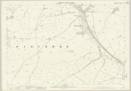 Somerset LXV.6 (includes: Bruton; Pitcombe; Shepton Montague) - 25 Inch Map