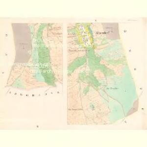 Albersdorf - c5777-1-002 - Kaiserpflichtexemplar der Landkarten des stabilen Katasters