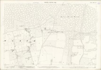 Kent XLI.7 (includes: Mereworth; Wateringbury; West Malling) - 25 Inch Map