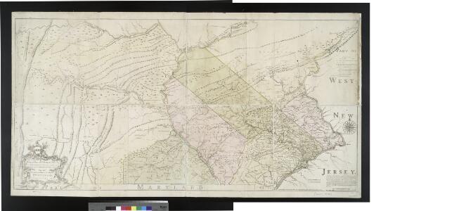 To the Honourable Thomas Penn and Richard Penn, Esqrs., true & absolute proprietaries & Governours of the Province of Pennsylvania & counties of New-Castle, Kent & Sussex on Delaware this map of the improved part of the Province of Pennsy