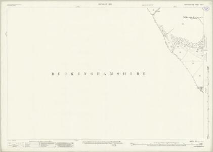 Hertfordshire XXV.9 (includes: Aston Clinton; Buckland; Drayton Beauchamp; Tring Rural) - 25 Inch Map