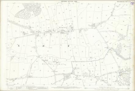 Northumberland (Old Series) CIII.8 (includes: Healey; Slaley) - 25 Inch Map