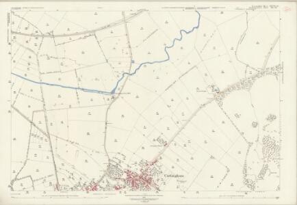 Leicestershire XLVII.13 (includes: Bringhurst; Cottingham; Middleton; Rockingham) - 25 Inch Map