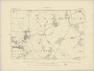 Nottinghamshire VIII.NW - OS Six-Inch Map