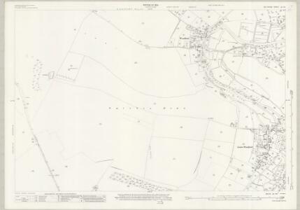 Wiltshire LX.14 (includes: Durnford; South Newton; Woodford) - 25 Inch Map