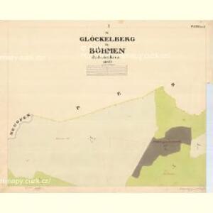 Glöckelberg - c9317-3-001 - Kaiserpflichtexemplar der Landkarten des stabilen Katasters