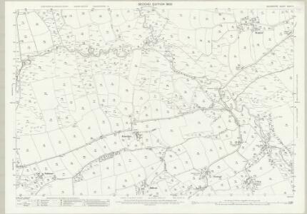 Devon XXVIII.14 (includes: Bradworthy; East Putford; West Putford; Woolfardisworthy) - 25 Inch Map