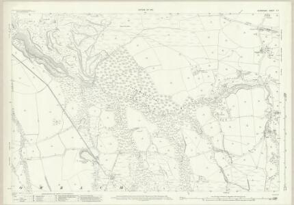 Glamorgan X.7 (includes: Blaen Gwrach; Rugos) - 25 Inch Map