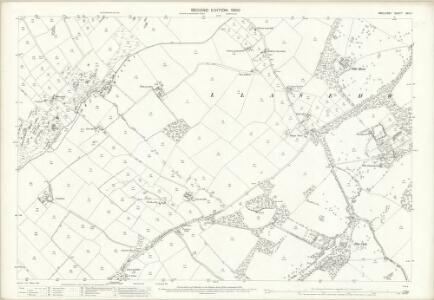 Anglesey XXIII.1 (includes: Llanddaniel Fab; Llanidan) - 25 Inch Map