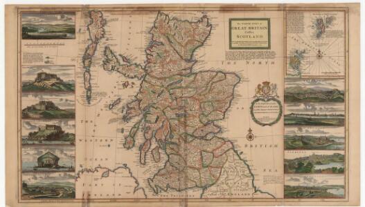 The north part of Great Britain called Scotland : with considerable inprovements [sic] and many remarks not extant in any map. / According to the newest and exact observations by Hermann Moll.