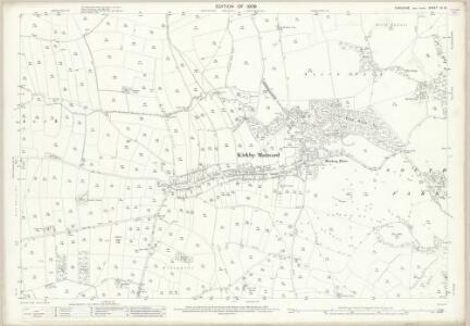 Yorkshire CI.15 (includes: Grewelthorpe; Kirkby Malzeard; Laverton) - 25 Inch Map