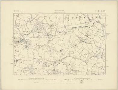 Worcestershire L.SW - OS Six-Inch Map