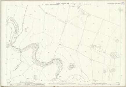 Gloucestershire XLV.9 (includes: Aldsworth; Barrington; Coln St Aldwyn; Eastleach) - 25 Inch Map