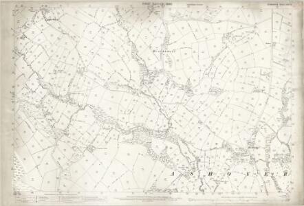Derbyshire XXIX.8 (includes: Ashover) - 25 Inch Map