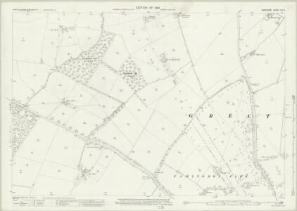 Berkshire VIII.5 (includes: Eaton Hastings; Great Faringdon) - 25 Inch Map