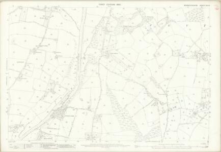 Monmouthshire XIII.14 (includes: Llanarth Fawr; Llanover Fawr) - 25 Inch Map