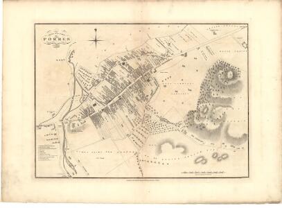 Plan of the Town of Forres from actual survey.