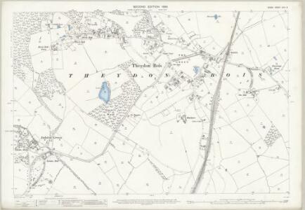 Essex (1st Ed/Rev 1862-96) LVIII.5 (includes: Loughton; Theydon Bois) - 25 Inch Map