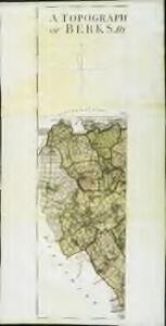 A topographical map, of the county, of Berks, Blatt XII und XVIII