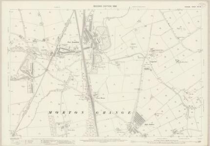 Durham XIII.15 (includes: Burnmoor; Great Lumley; Houghton Le Spring; Lambton; Little Lumley) - 25 Inch Map