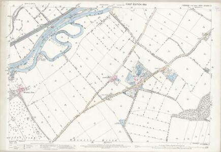 Yorkshire CCLXXVII.10 (includes: Armthorpe; Barnby Dun With Kirk Sandall; Bentley With Arksey; Doncaster) - 25 Inch Map