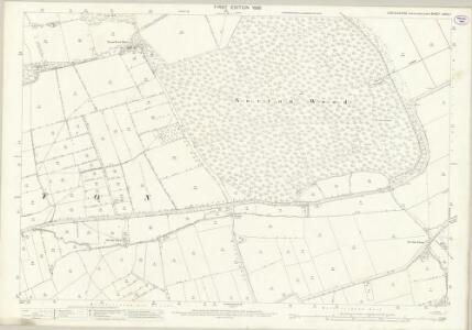 Lincolnshire LXXIX.11 (includes: Dunston; Metheringham; Nocton) - 25 Inch Map