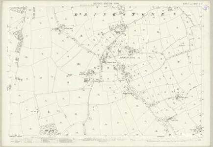 Suffolk LV.3 (includes: Drinkstone; Hessett; Rattlesden) - 25 Inch Map