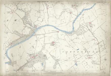 Lancashire LVI.13 (includes: Burnley; Higham With West Close Booth; Ightenhill; Northtown; Padiham; Reedley Hallows) - 25 Inch Map
