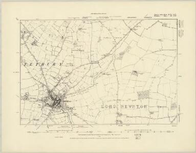 Gloucestershire LVII.NW - OS Six-Inch Map