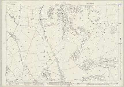 Somerset LXXXVIII.11 (includes: Chillington; Dinnington; Hinton St George; Kingstone) - 25 Inch Map