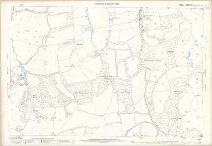 Kent LIX.1 (includes: Edenbridge; Lingfield) - 25 Inch Map