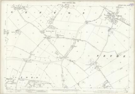 Lancashire XCIX.6 (includes: Ford; Great Crosby; Litherland; Netherton; Orrell; Sefton) - 25 Inch Map