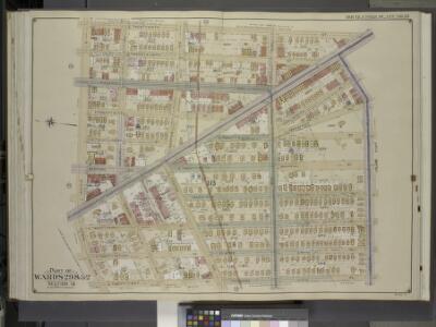 Brooklyn, Vol. 5, Double Page Plate No. 18; Part of   Wards 29 & 32, Section 16; [Map bounded by E. 29th St., Avenue G, Kenmore Pl.;   Including E. 21st St., Ditmas Ave., Avenue D]