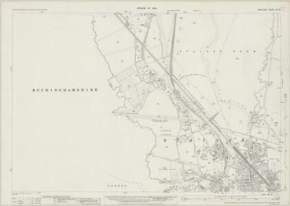 Middlesex XIX.14 (includes: Egham; Staines; Wyrardisbury) - 25 Inch Map