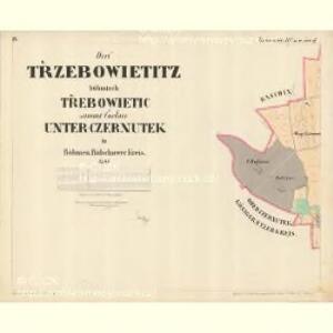 Unter Czernutek - c1269-1-004 - Kaiserpflichtexemplar der Landkarten des stabilen Katasters