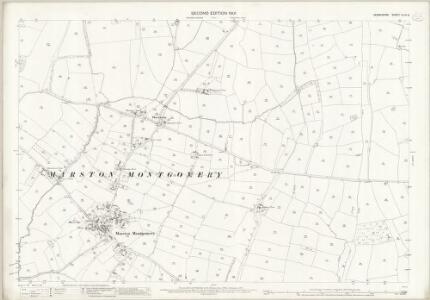 Derbyshire XLVII.8 (includes: Cubley; Marston Montgomery) - 25 Inch Map