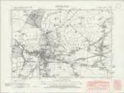 Cheshire LVI.SW - OS Six-Inch Map