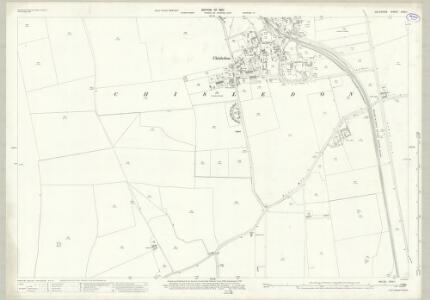 Wiltshire XXIII.1 (includes: Chisledon) - 25 Inch Map