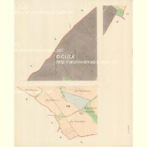 Lessonitz - m1498-1-003 - Kaiserpflichtexemplar der Landkarten des stabilen Katasters